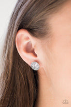 Load image into Gallery viewer, Paparazzi - Bright As A Button - Silver Post Earrings
