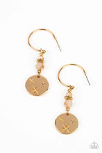 Load image into Gallery viewer, Paparazzi - Artificial Starlight - Gold Earrings
