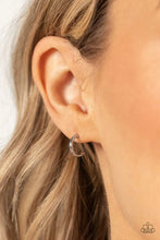 Load image into Gallery viewer, Paparazzi - Skip The Small Talk - Silver Earrings
