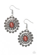 Load image into Gallery viewer, Paparazzi - Summer Blooms - Brown Earrings
